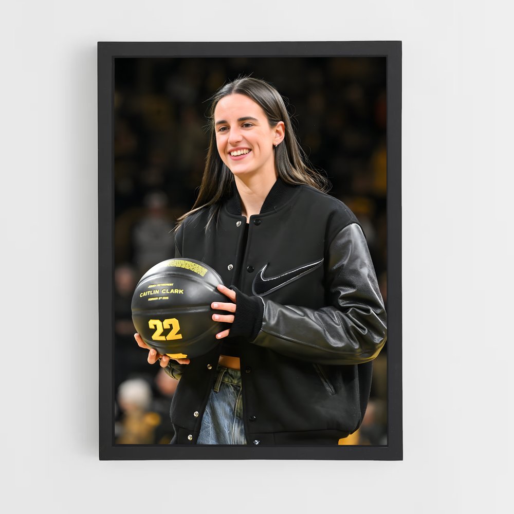 Poster Caitlin clark – affiche Basketball (vue 2)